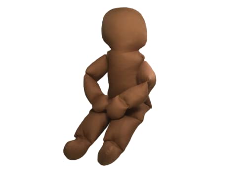 NDT Physical Therapy Cloth Doll 20 Baby Form - Telehealth Katiesdolls Dark Tan