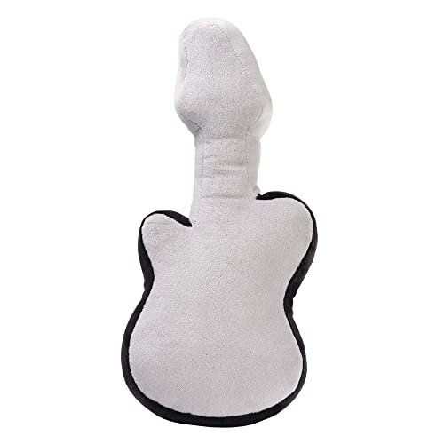 Lambs Ivy Rock Star Guitar Plush Toy - GrayBlack