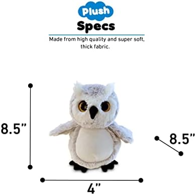 Puzzled DolliBu Owl Plush - 9 Inches Super Soft Stuffed Animal