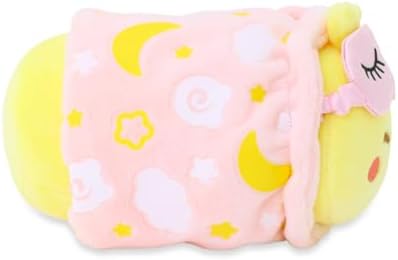 Anirollz Stuffed Animal Plush Spa Day Chickiroll with Eye Mask