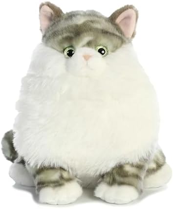 Aurora Gray Tabby Stuffed Animal - 9 Inches