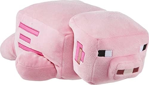 Mattel Minecraft Plush Pig 12-Inch Stuffed Animal Figure