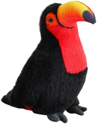 Roadoor Toucan Plush Toy 8 12 Red for Kids