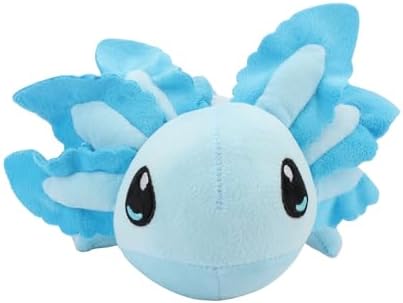 Realistic Blue Axolotl Plush Toy 177 In