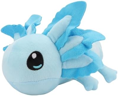 Realistic Blue Axolotl Plush Toy 177 In