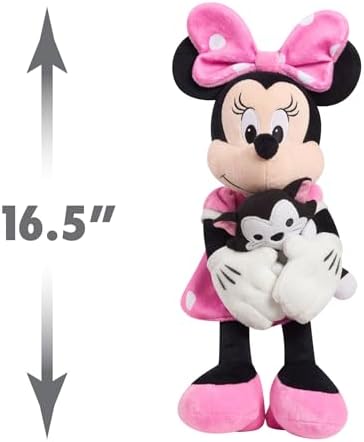 Disney Classics Lil Friends Minnie Mouse Plushie with Figaro
