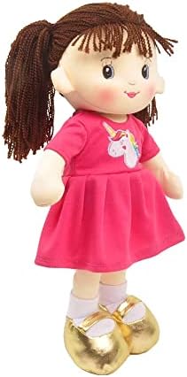 Linzy 16 Pink Laura Soft Plush Rag Doll