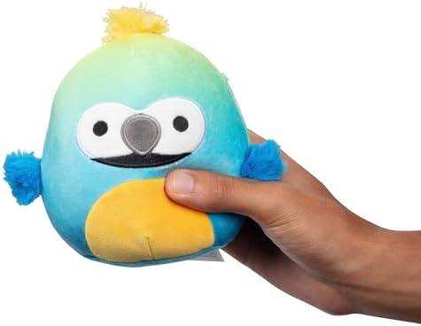 Squishmallows Original 5-Inch Baptise The Macaw