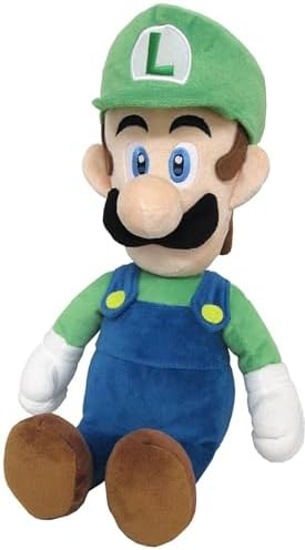 Little Buddy 1584 Super Mario Luigi Medium Plush