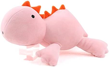 PopMeme Weighted Dinosaur Plush Throw Pillow 24 35lbs Pink 1