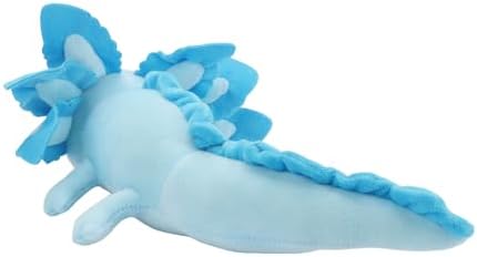 Realistic Blue Axolotl Plush Toy 177 In