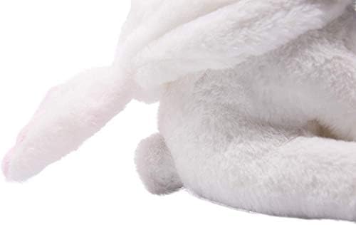 CASAGOOD Pug Dog Plush in Bunny Rabbit Costume 12 Inch
