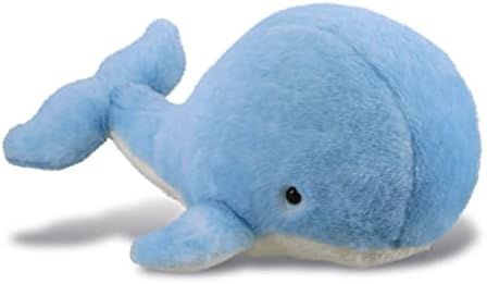 DolliBu Plush Whale Toy - Soft Blue 13 Inch Huggable Stuffed Animal
