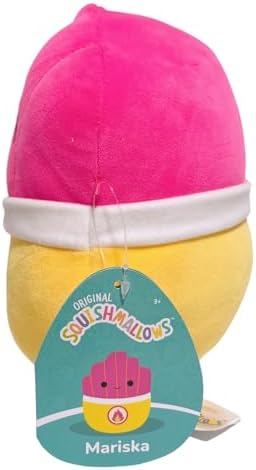 Squishmallows Neon Junk Food Squad 8 Plush Toy Mariska The Hot Spicy Fries