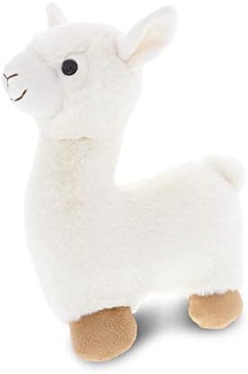 DolliBu Super Soft White Llama Plush Toy 11 Inches