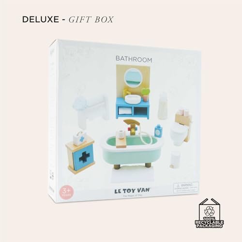Le Toy Van Daisylane Bathroom Wooden Toy Set