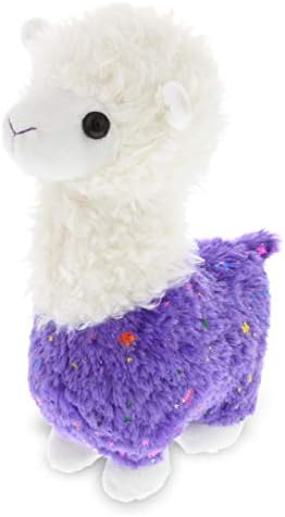 DolliBu Sparkle Purple Llama Plush 115 Inch 1