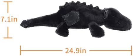 Apricot Lamb Lying Dragon Dinosaur Plush Toy for Kids