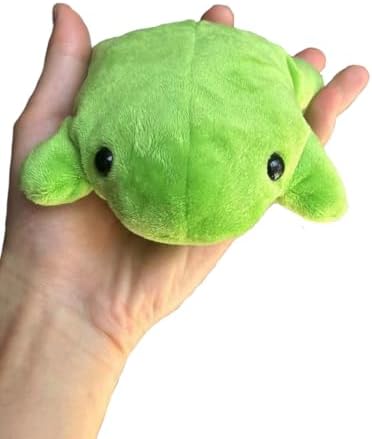 Baby Bean Frog Plush 7 Inch Cute Soft Fluffy Stuffed Animal