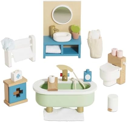 Le Toy Van Daisylane Bathroom Wooden Toy Set