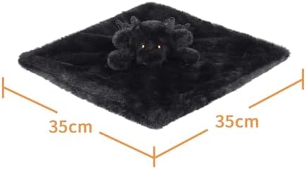 Apricot Lamb Black Dragon Soft Lovey for Babies