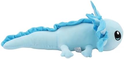Realistic Blue Axolotl Plush Toy 177 In