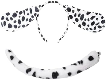 Z-Shop Dalmatian Costume Kids 101 Days School Outfit