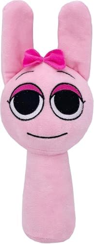 Sprunki Game Plush Pillow Doll Pink