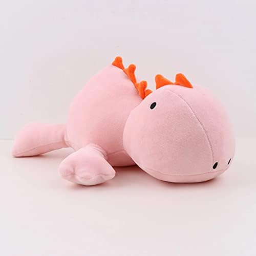 PopMeme Weighted Dinosaur Plush Throw Pillow 24 35lbs Pink 1