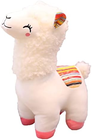 Cute Plush Alpaca Stuffed Animal Fluffy Llama Toy for Kids and Lovers