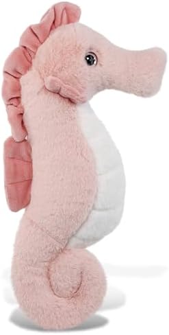 DolliBu Rose Seahorse 12 Inch Super Soft Plush Toy