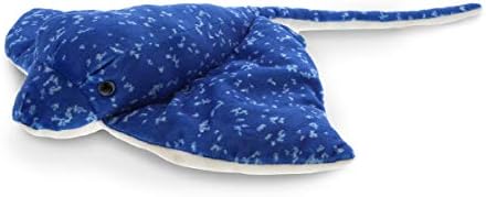 DolliBu Spotted Blue Stingray Plush Toy - 17 Inches