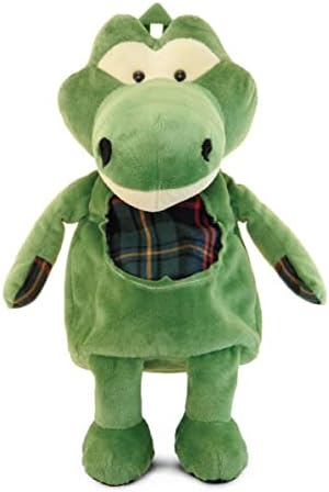 DolliBu Alligator Plush Backpack 14 Cute Kids Travel Bag