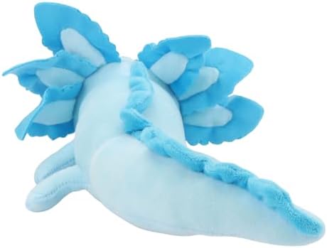 Realistic Blue Axolotl Plush Toy 177 In