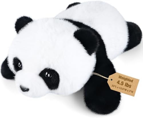 Bobbie Laxi 23 Panda Weighted Plush Toy for Comfort