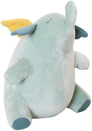 Roqei Adorable Elephant Plush Pillow 13 Huggable Stuffed Animal
