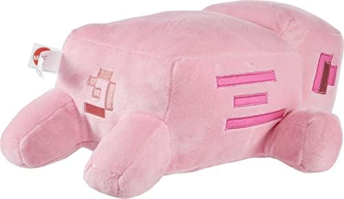 Mattel Minecraft Plush Pig 12-Inch Stuffed Animal Figure