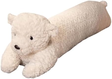 FEEZUSH Bear Plush Pillow - 35 Inch White