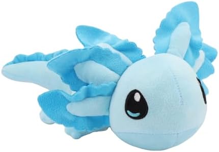 Realistic Blue Axolotl Plush Toy 177 In