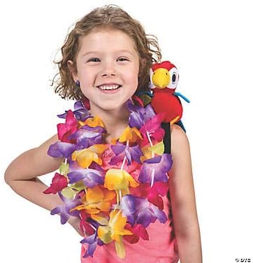 Fun Express Stuffed Parrot Shoulder Pirate Costume Accessory