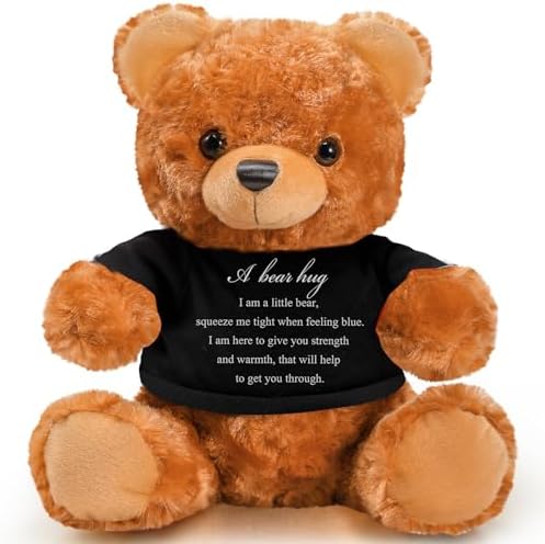 Meooeck Comfort Bear Plush Stuffed Animal Sympathy Gift