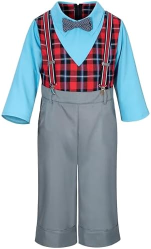 Bosvin Old Man Costume Set for Kids 1