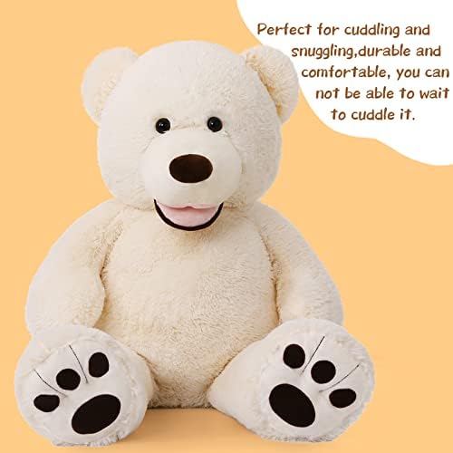 MorisMos 39inch Giant Teddy Bear Plush Toy