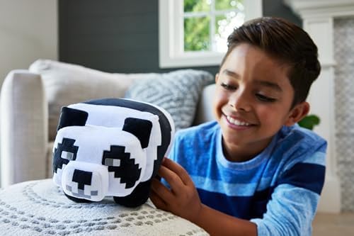Mattel Minecraft Basic Panda Plush 8-Inch Collectible Toy