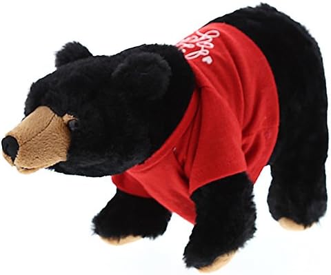 DolliBu Personalized I Love You Black Bear Plush Toy 1