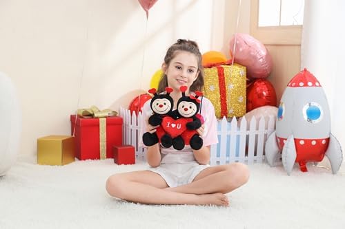 Yohaki Cute Bee Plush Stuffed Animal 2 in 1 Soft Plushie