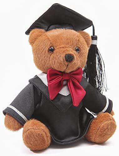 AULUDA Plush Graduation Bear Doll - Soft Huggable Stuffed Animal