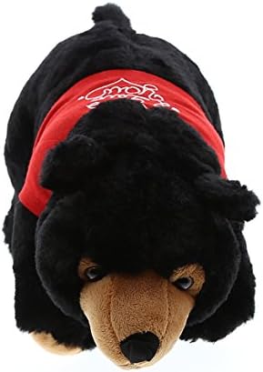 DolliBu I Love You Valentine Plush Black Bear - 16 Inches