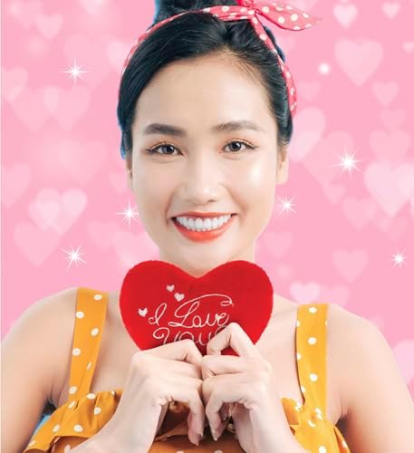 DolliBu I Love You Red Heart Plush Toy