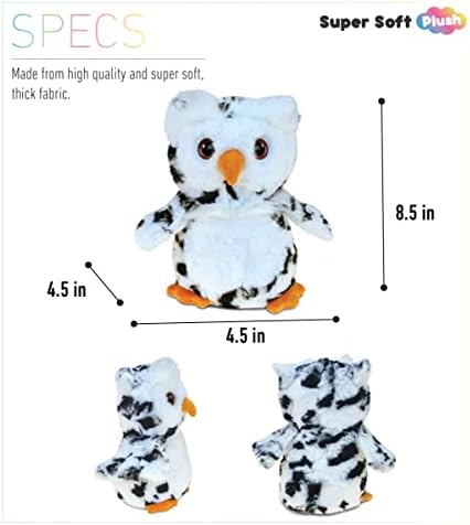 Puzzled DolliBu Plush Owl Stuffed Animal - 85 Inch